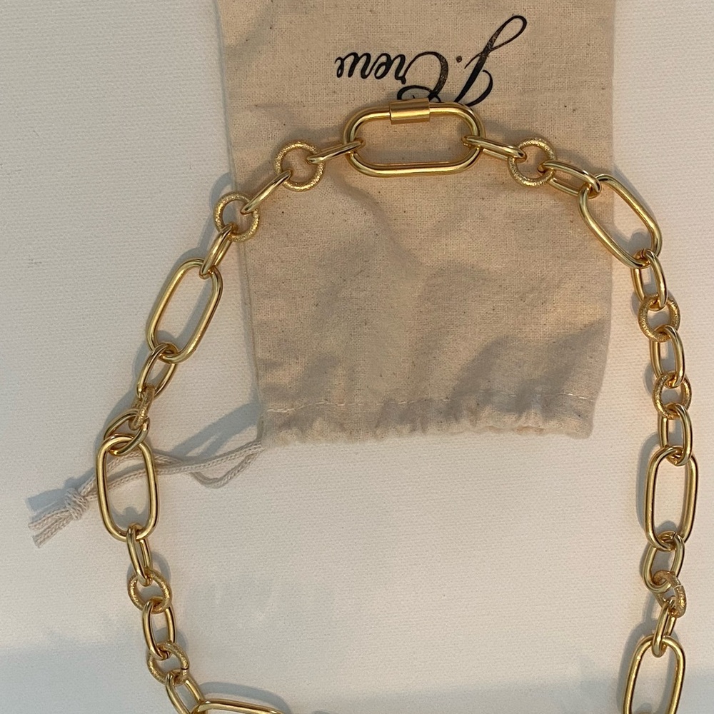 J. Crew Bold Gold Necklace
